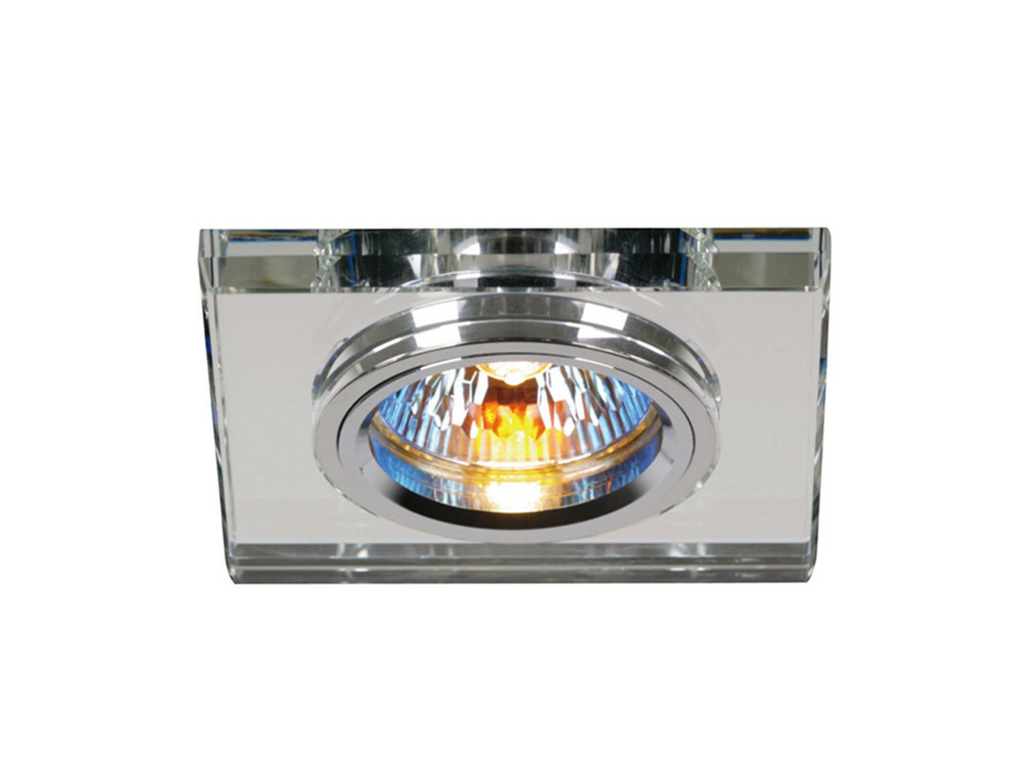 Diyas IL30817CH Crystal Downlight Shallow Square Rim Only Clear, IL30800 Required To Complete The Item 1 Diyas IL30817CH Crystal Downlight Shallow Square Rim Only Clear, IL30800 Required To Complete The Item
