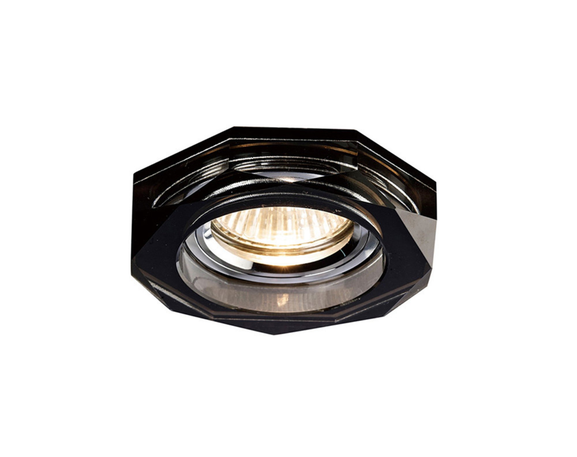 Diyas IL30823BL Crystal Downlight Deep Hexagonal Rim Only Black, IL30800 Required To Complete The Item 1 Diyas IL30823BL Crystal Downlight Deep Hexagonal Rim Only Black, IL30800 Required To Complete The Item