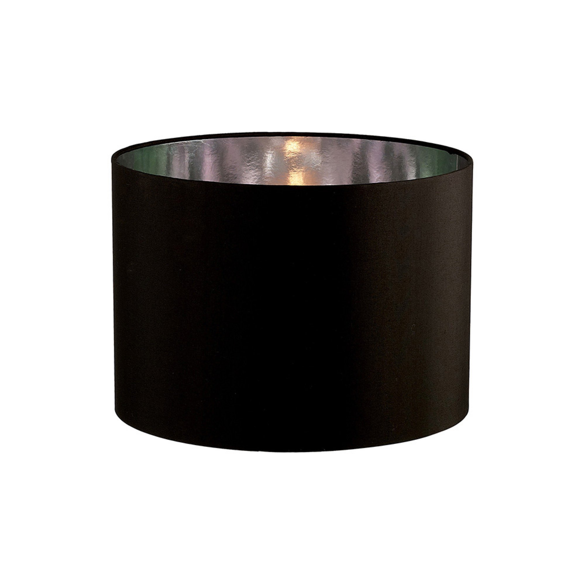 Diyas ILS20282 Duo Round Shade Medium Black/Chrome 350mm x 250mm 1 Diyas ILS20282 Duo Round Shade Medium Black/Chrome 350mm x 250mm